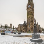 Rochdale Town Hall outdoor with snow