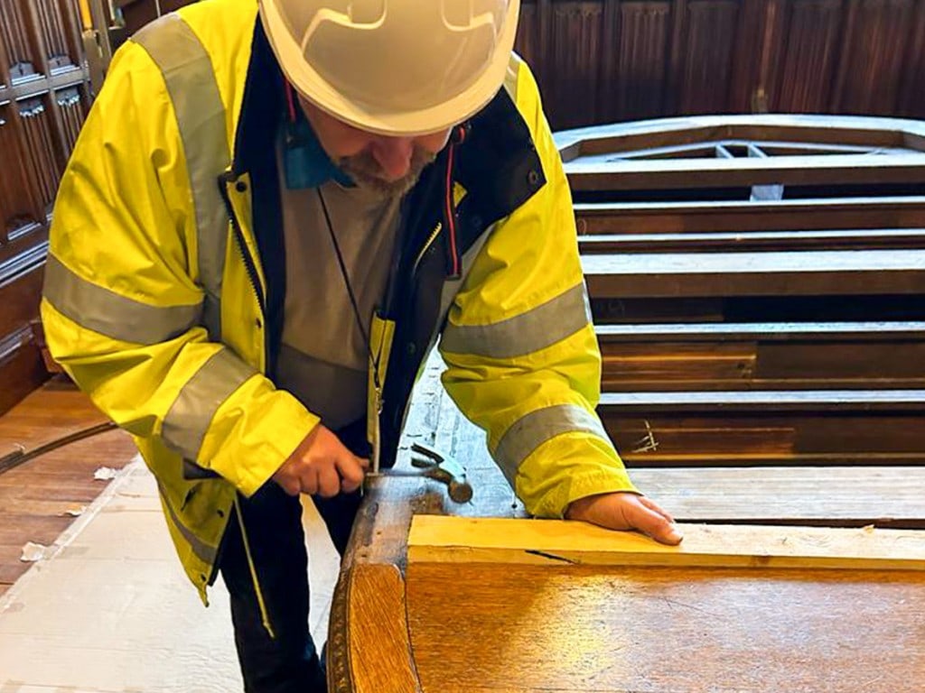 Rebuilding the Lord Mayor's Dining Table
